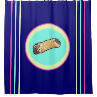 Cool Cannoli Art Douchegordijn