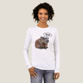 Cool Capybara Foto Zonnebrillen dragen Capybara Tri-Blend Shirt (Voorkant)