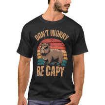 Cool Capybara Maak je geen zorgen om grappige zonn