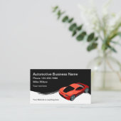 Cool Car Care Automotive Thema Visitekaartje (Staand voorkant)