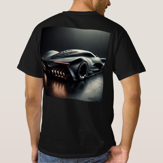 Cool car design. t-shirt (Achterkant)