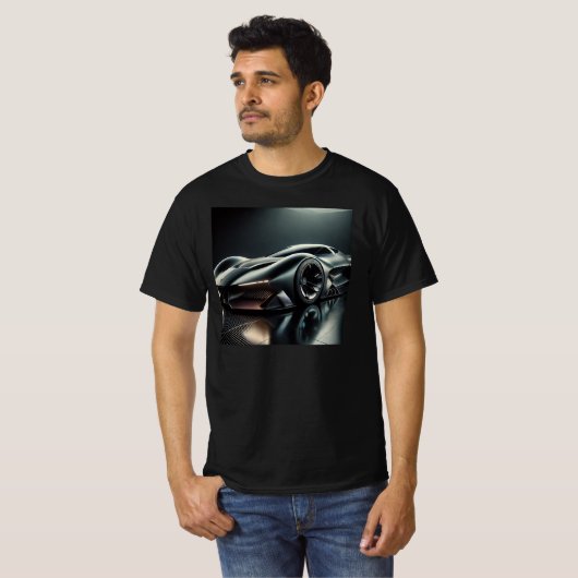 Cool car design. t-shirt (Voorkant volledig)