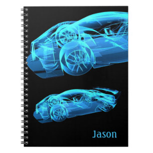 Cool Car Design Zwarte Notitieboek