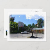 Cool Car & Motel Briefkaart! Briefkaart (Voorkant / Achterkant)