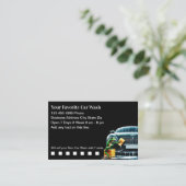 Cool Car Wash klantenloyaliteitsbeloningen Visitekaartje (Staand voorkant)