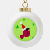 Cool Cardinal Ornament (Voorkant)