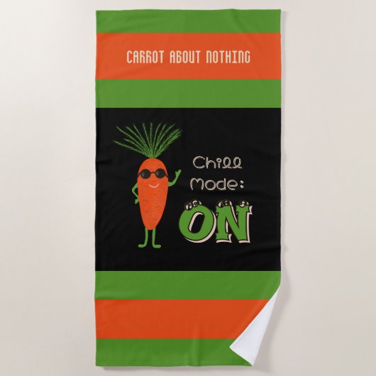 Cool Carrot Collection Strandlaken (Voorkant)