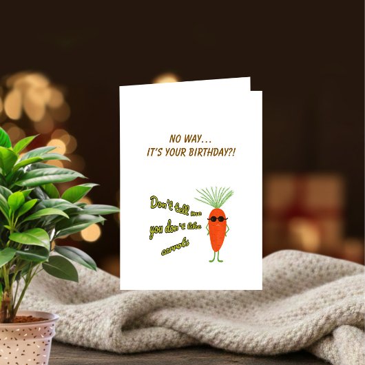 Cool Carrot Squad Collection Birthday Kaart