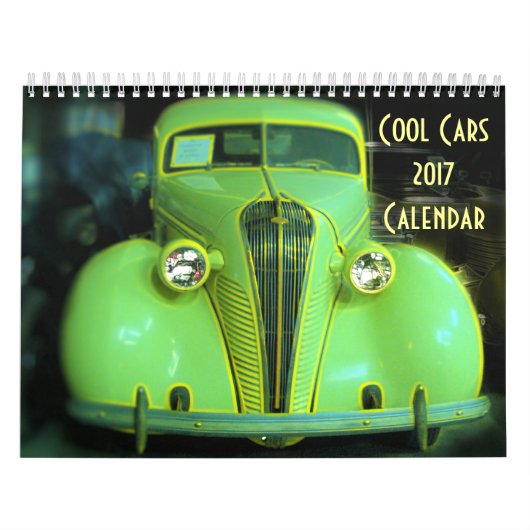 Cool Cars 2017 Agenda Kalender (Hoes)