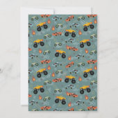 Cool Cars en Flames Boys 6e verjaardag Kaart (Achterkant)