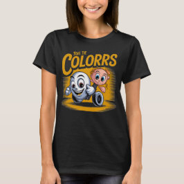 Cool Cartoon Karakter Pop Art Grafische T-Shirt