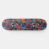 Cool Cartoon Monsters Skateboard (Horizontaal)