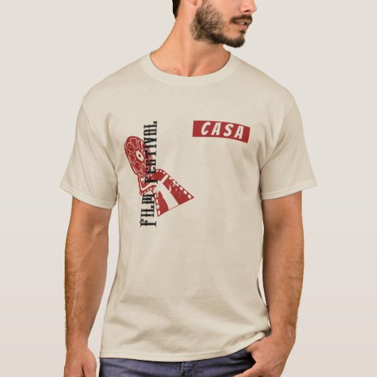 Cool Casa Film Fest Shirt (Voorkant)