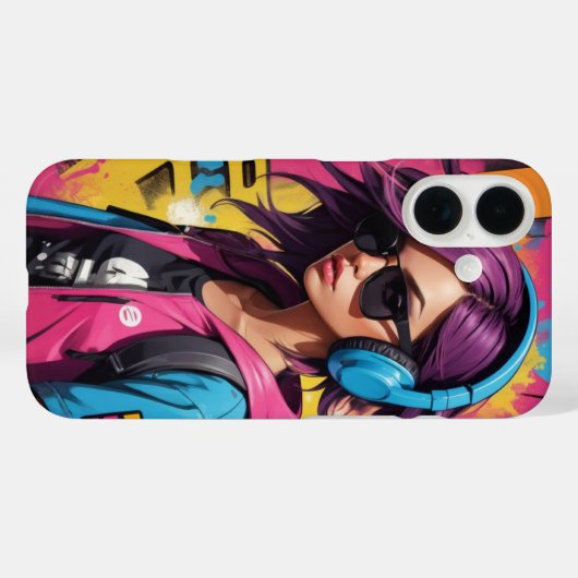 cool Case-Mate iPhone case (Achterkant (horizontaal))