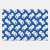 Cool Casino dobbelpatroon Inpakpapier Vel (Voorkant 3)