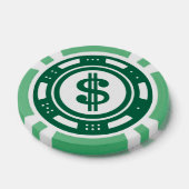 Cool Casino liefhebbers tekst toevoegen Poker Chips (Enkel)