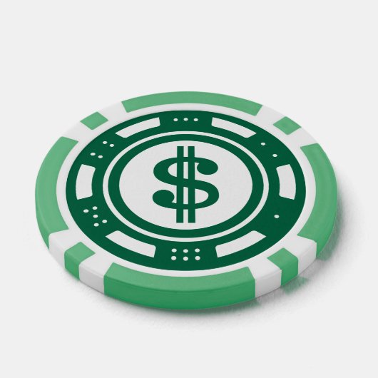 Cool Casino liefhebbers tekst toevoegen Poker Chips (Enkel)