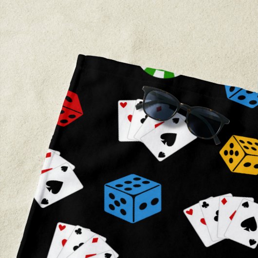 Cool Casino motel zwembad handdoek (In situ)