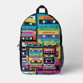 Cool  Cassettebandje Custom Name Bedrukte Rugzak (Voorkant)