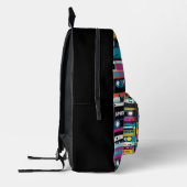 Cool  Cassettebandje Custom Name Bedrukte Rugzak (Links)