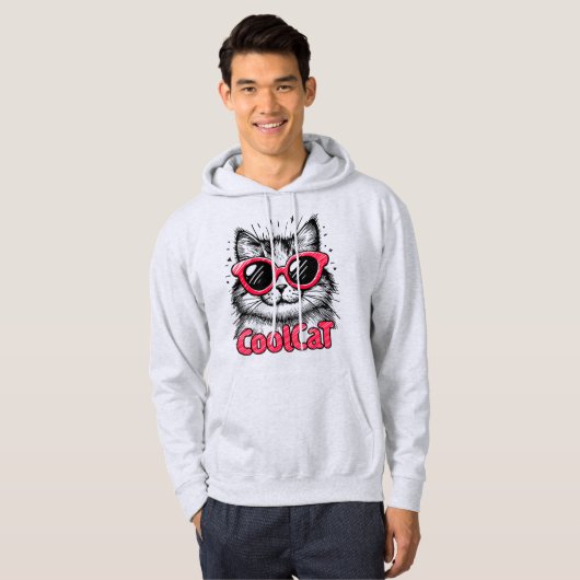 Cool Cat 1 Hoodie (Voorkant volledig)