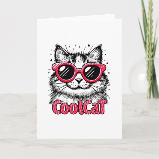 Cool Cat 1 Kaart (Voorkant)