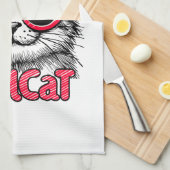 Cool Cat 1 Theedoek (Quarter Fold)