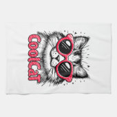 Cool Cat 1 Theedoek (Horizontaal)