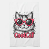 Cool Cat 1 Theedoek (Verticaal)