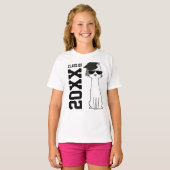 Cool Cat Afstudeer T-Shirt (Voorkant volledig)