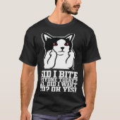 Cool Cat  Angrycats T-shirt (Voorkant)