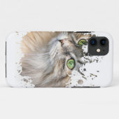 Cool Cat Artwork | Beste cadeau voor kattenliefheb Case-Mate iPhone Case (Achterkant (horizontaal))