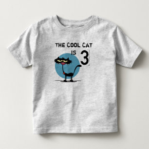 Cool Cat Birthday T-shirt