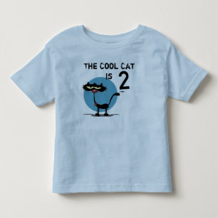 Cool Cat Birthday T-shirt
