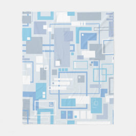 Cool Cat Blues Fleece Deken