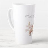 Cool Cat Blush Pink Scarf Latte Mok (Linkerhoek)