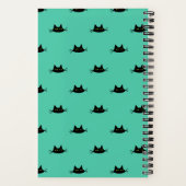 Cool Cat Cadence Notitieboek (Turquoise) - Zelfvol (Achterkant)