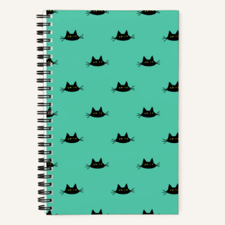 Cool Cat Cadence Notitieboek (Turquoise) - Zelfvol