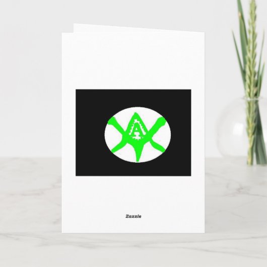 Cool Cat Card Kaart (Achterkant)