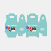 Cool Cat Catastic Party Balloon Kids Birthday Bedankdoosjes (Uitgevouwen)