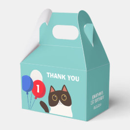 Cool Cat Catastic Party Balloon Kids Birthday Bedankdoosjes