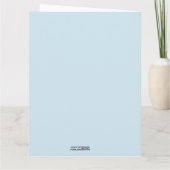 COOL CAT CHRISTMAS GREETING CARD KAART (Achterkant)