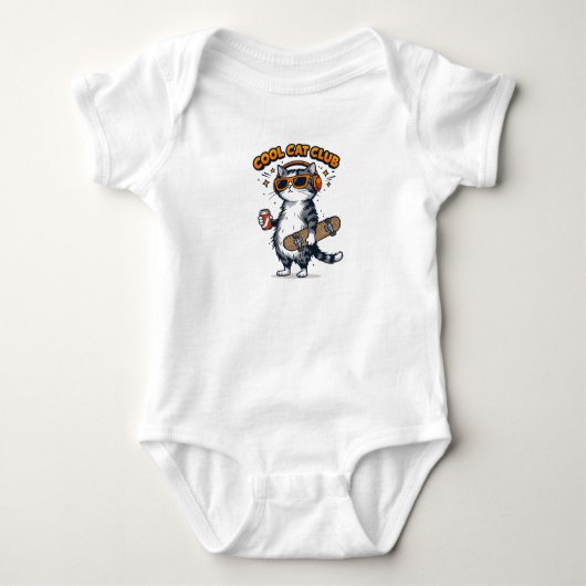 Cool Cat Club Romper (Voorkant)