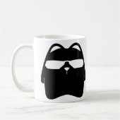 Cool Cat Coffee Mok, geheim agent, zonnebril Koffiemok (Links)