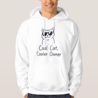 Cool Cat, Cooler Eigenaar: Trendy T-shirts & Hoodi