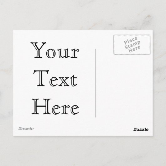 Cool Cat Custom Dank u Briefkaart (Achterkant)