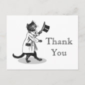 Cool Cat Custom Dank u Briefkaart (Voorkant)