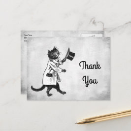  Cool Cat Custom Dank u Briefkaart