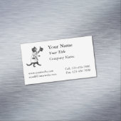 Cool Cat Custom Magnetisch Visitekaartje (Voorbeeld)