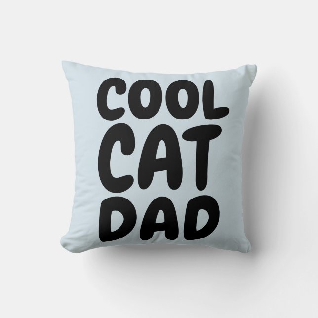 COOL CAT DAD-draagschroeven Kussen (Voorkant)